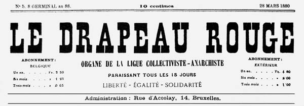 journal "Le Drapeau Rouge"